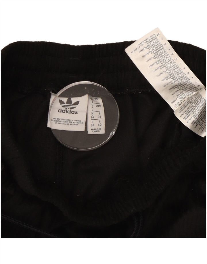 Adidas Damen Trainingshose Jogger UK 8 Small Schwarz Polyester