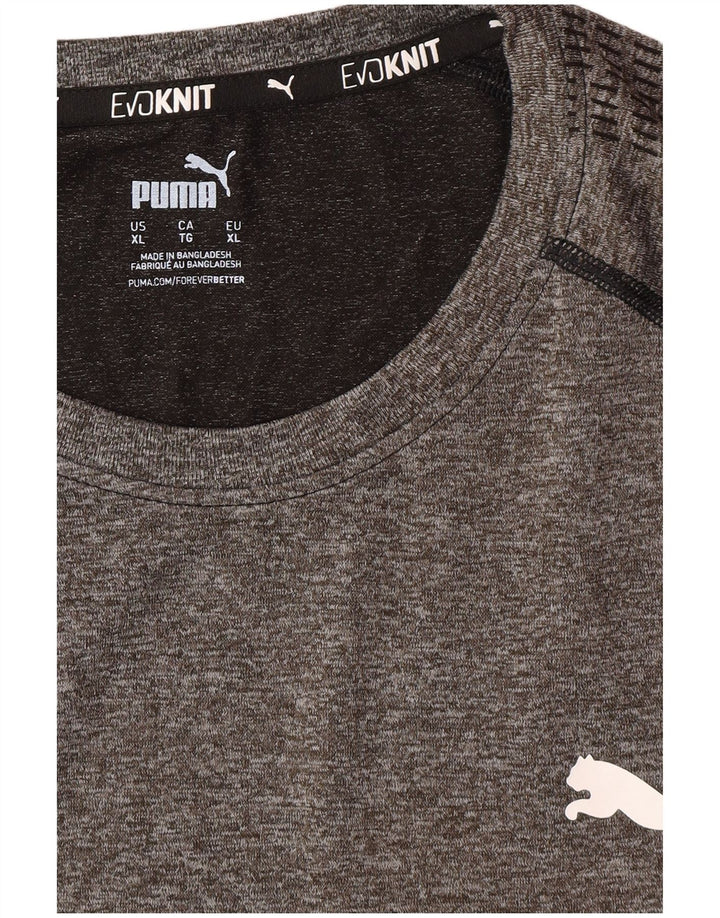 PUMA Herren T-Shirt Top XL Grau meliert