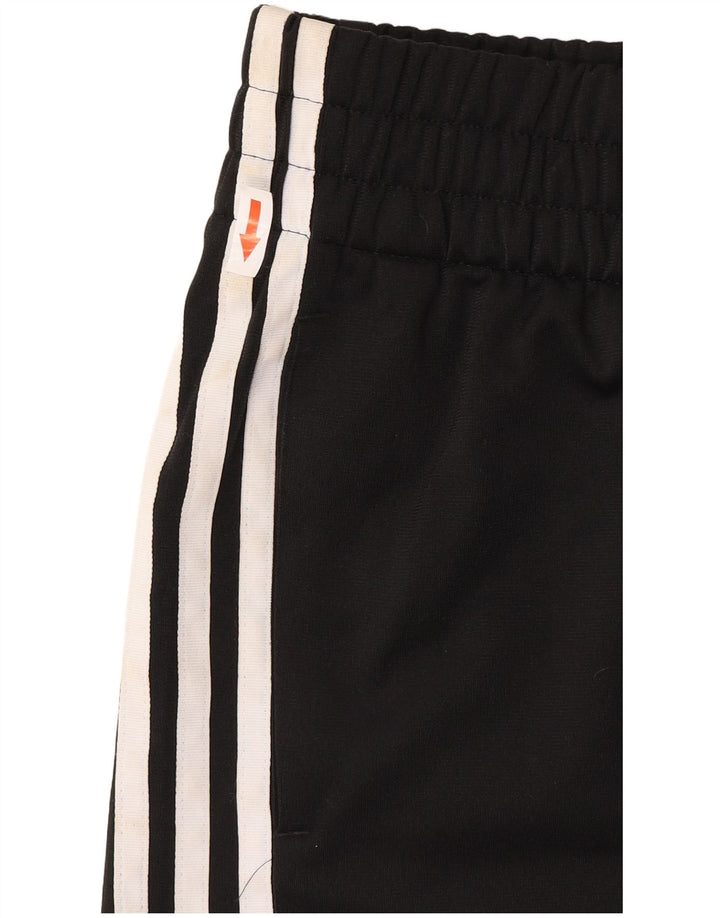 Adidas Damen Sportshorts UK 8 Small Schwarz Polyester