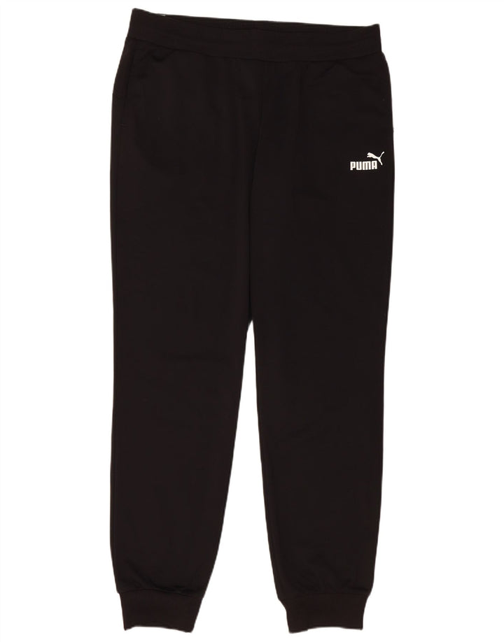 PUMA Herren-Trainingshose, Jogginghose, Größe L, Schwarz, Polyester