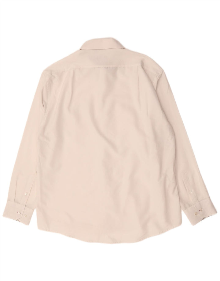 Paul Smith Herrenhemd Größe 18 2XL Weiß