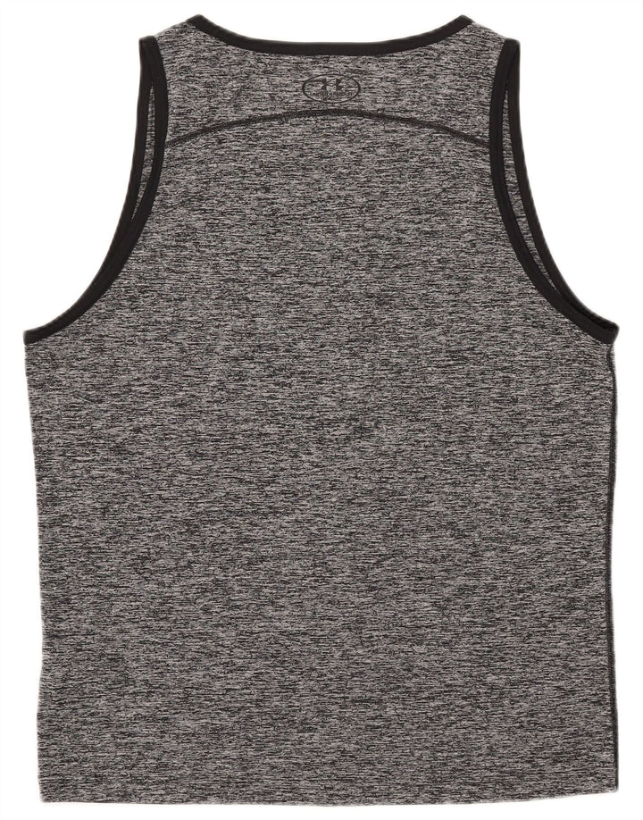 Under Armour Herren Heat Gear Weste Top XL Grau geflecktes Polyester