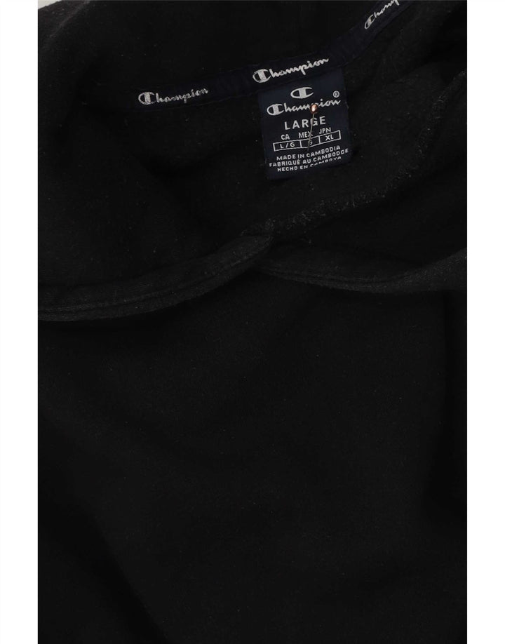 Champion Herren Kapuzenpullover, Größe L, Schwarz