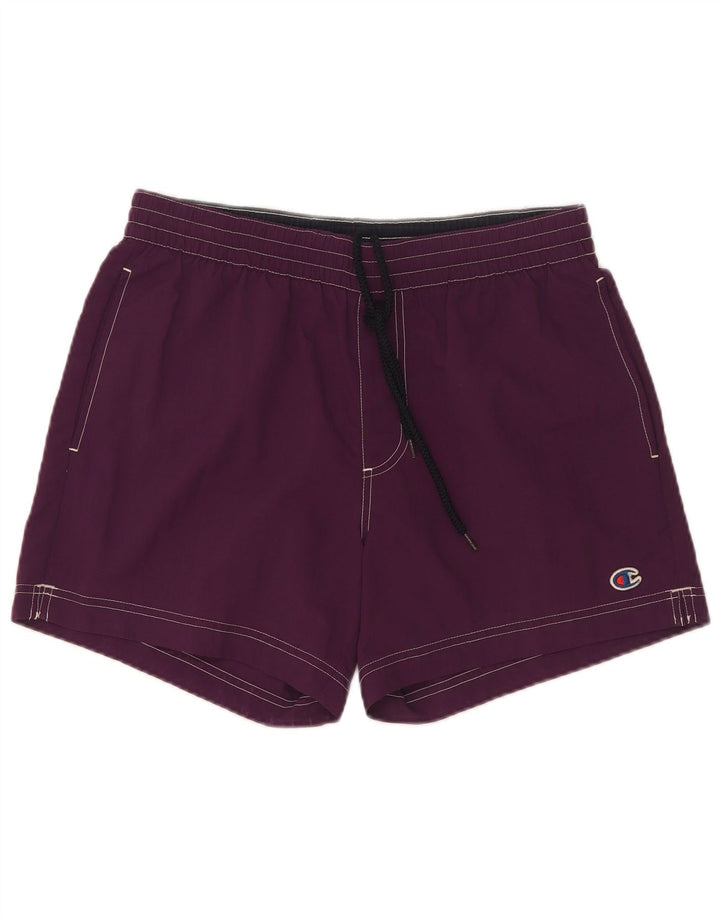 Champion Damen Badeshorts Medium Lila Polyamid