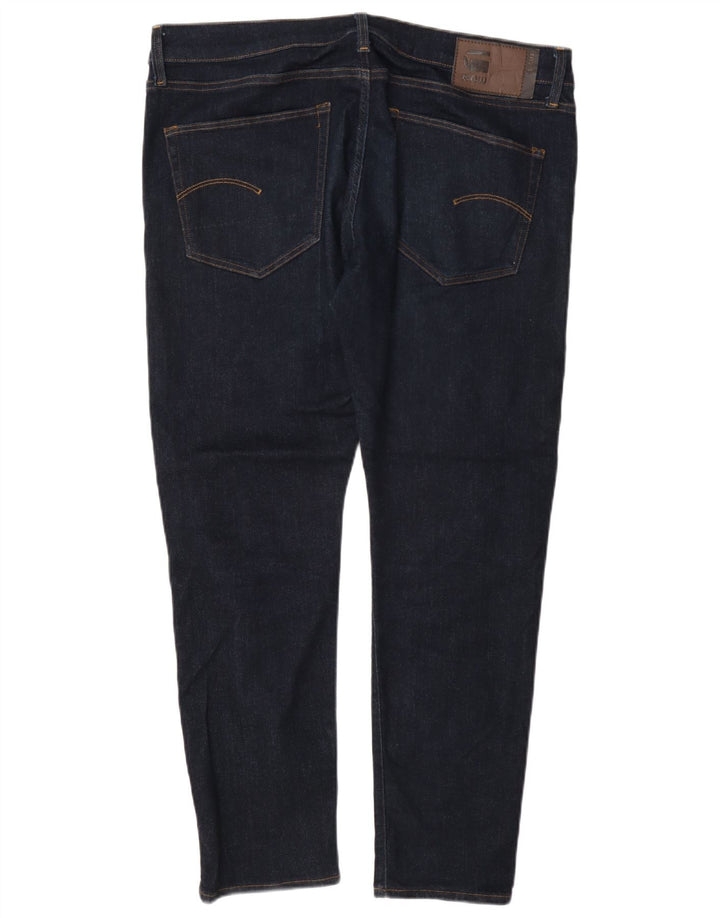 G-Star Herren Slim Jeans W35 L30 Marineblau Baumwolle