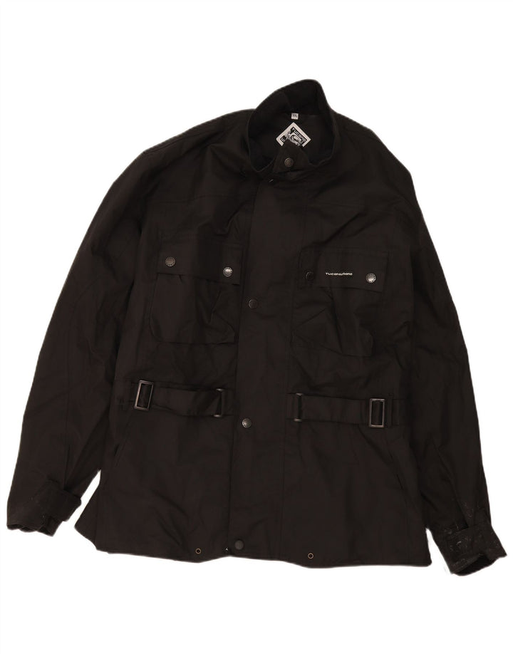 Tucano Urbano Herren Utility Jacke UK 44 2XL Schwarz Polyester