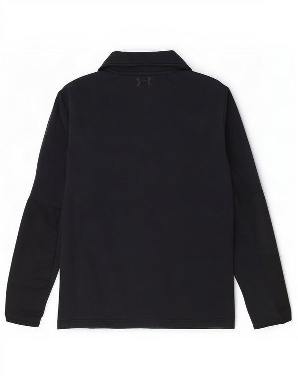 Under Armour Herren-Sweatshirt mit Reißverschluss, XS, Marineblau, Baumwolle