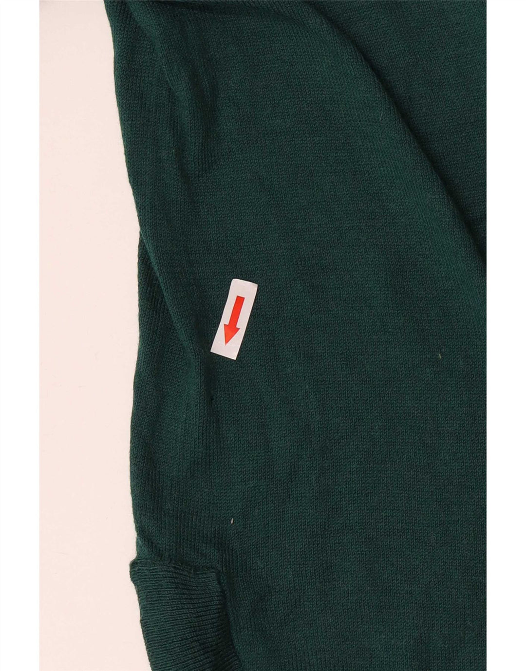 Fat Face Damen-Pullover mit Rundhalsausschnitt, UK 12, Mittelgrün, Polyester