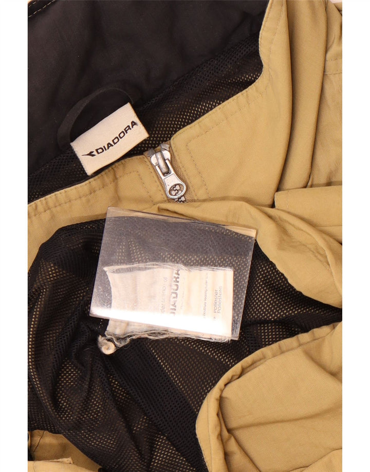 Diadora Herren Regenjacke UK 44 2XL Beige Polyester