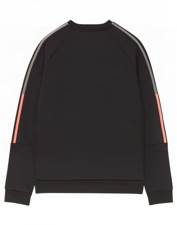 Adidas Herren Grafik-Sweatshirt-Pullover Mittelschwarzes Polyester