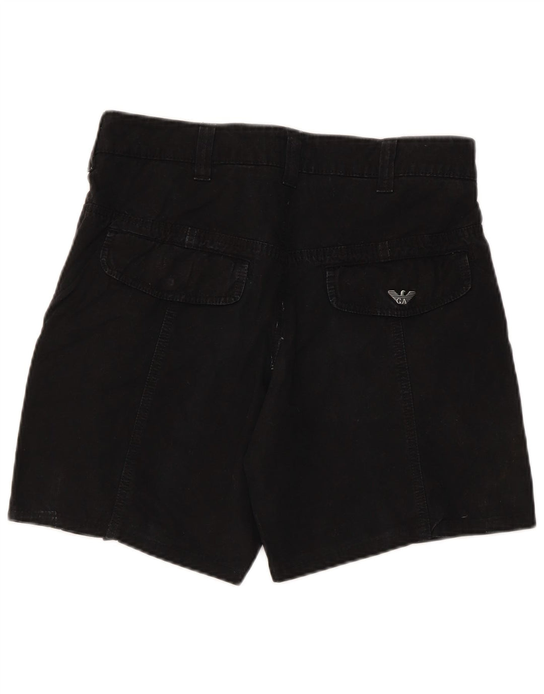 Armani Jeans Damen Chino-Shorts W30 Mittelschwarz