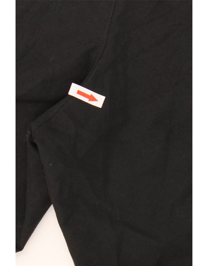 ADIDAS Herren-Trainingshose UK 40/42 Mittelschwarzes Polyester