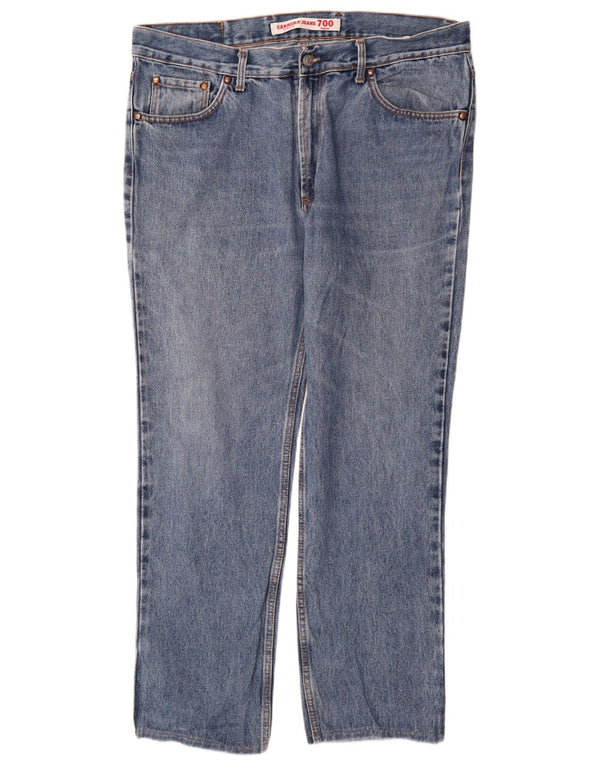 Carrera Herren 700 Regular Slim Jeans IT 54 2XL W38 L30 Blaue Baumwolle