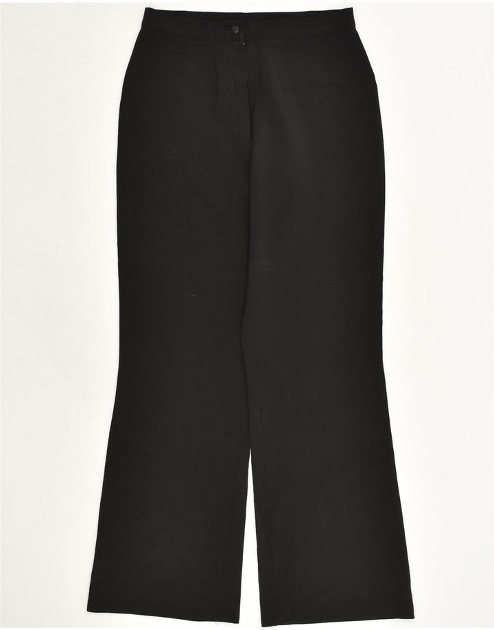 VINTAGE Womens Flare Casual Trousers W30 L31 Black | Vintage Vintage | Thrift | Second-Hand Vintage | Used Clothing | Messina Hembry 