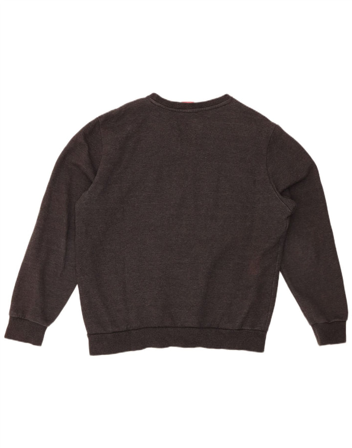 PUMA Herren Sweatshirt Pullover mittelgraue Baumwolle