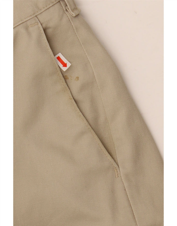 LEE Herren gerade Chinohose W38 L30 Beige Baumwolle
