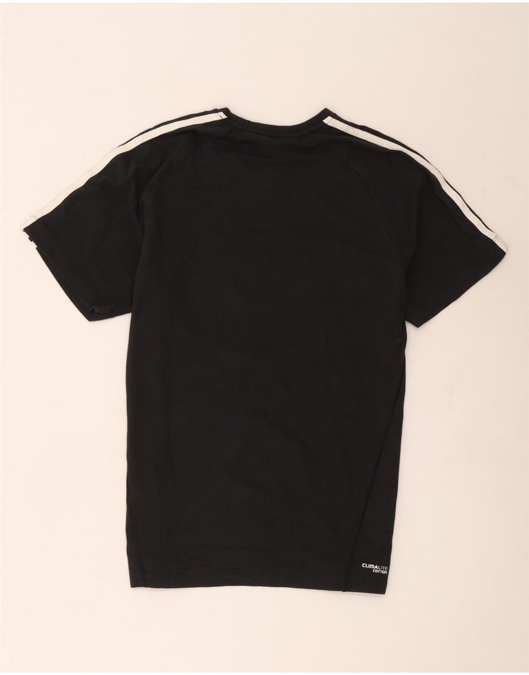 Adidas Herren Climalite T-Shirt Top Medium Schwarz Baumwolle