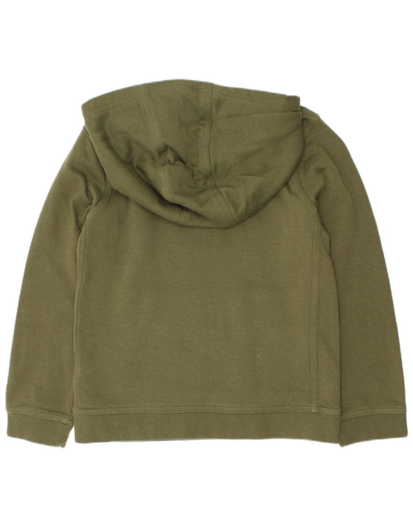 Nike Jungen-Pullover mit grafischem Kapuzenpullover, 8–9 Jahre, Größe S, Khaki, Baumwolle