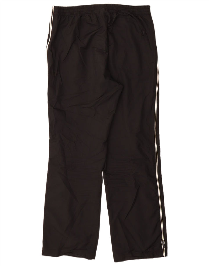 Adidas Herren-Trainingshose, groß, aus schwarzem Polyester
