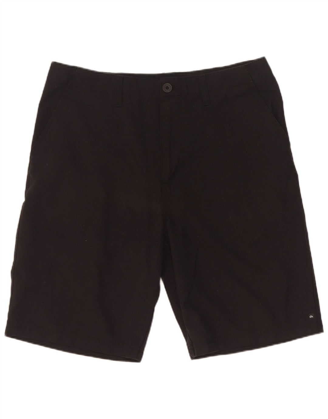 Quiksilver Herren Graphic Chino Shorts W34 Large Schwarz Polyester