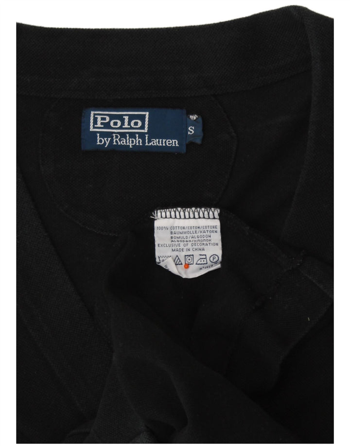 POLO RALPH LAUREN Herren-Cardigan-Pullover, kleine schwarze Baumwolle