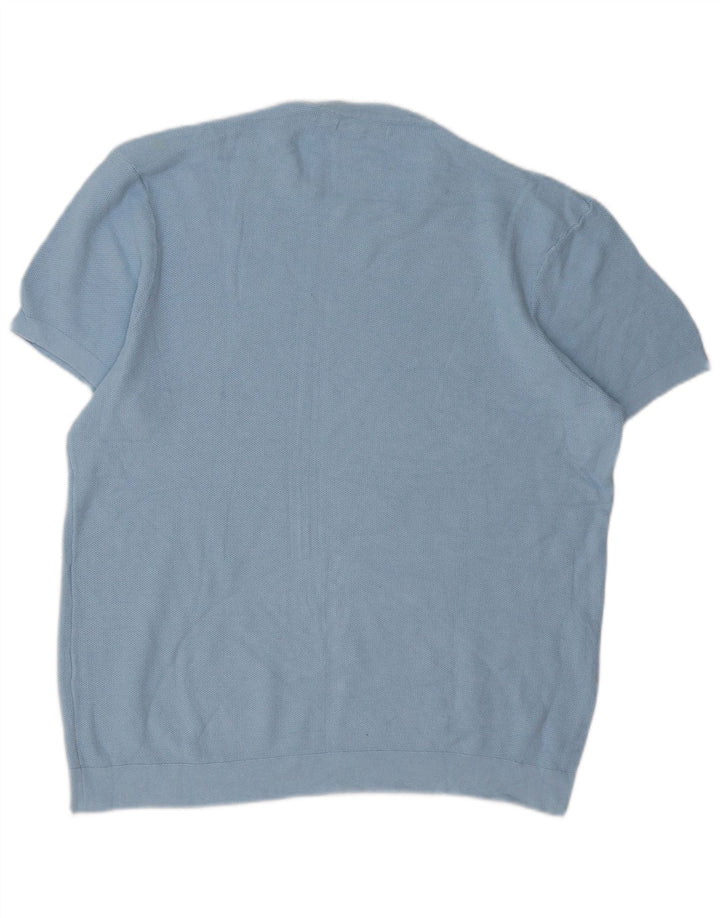 ZARA Herren T-Shirt Top Large Blau