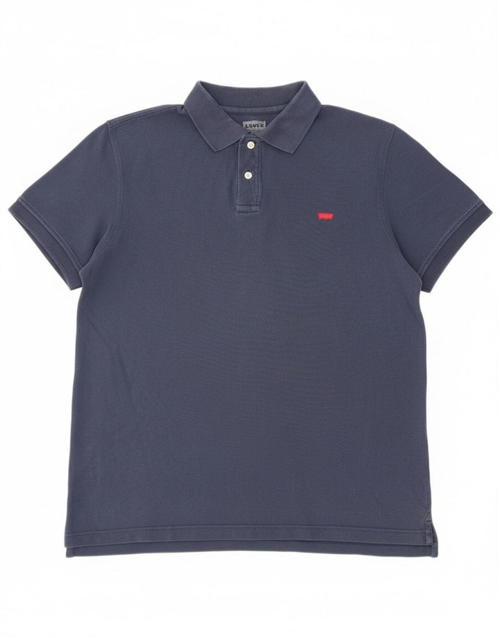Levi's Herren-Poloshirt, groß, marineblau, Baumwolle