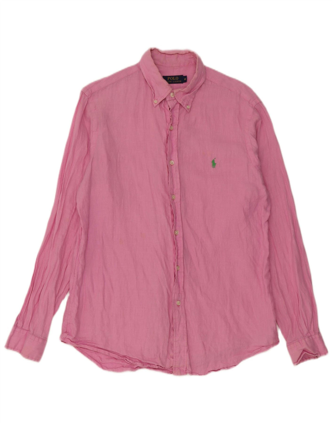 Polo Ralph Lauren Herrenhemd Mittelrosa Leinen