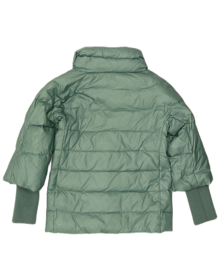 U.S. Polo Assn. Wattierte Damenjacke UK 12 Mittelgrünes Polyester