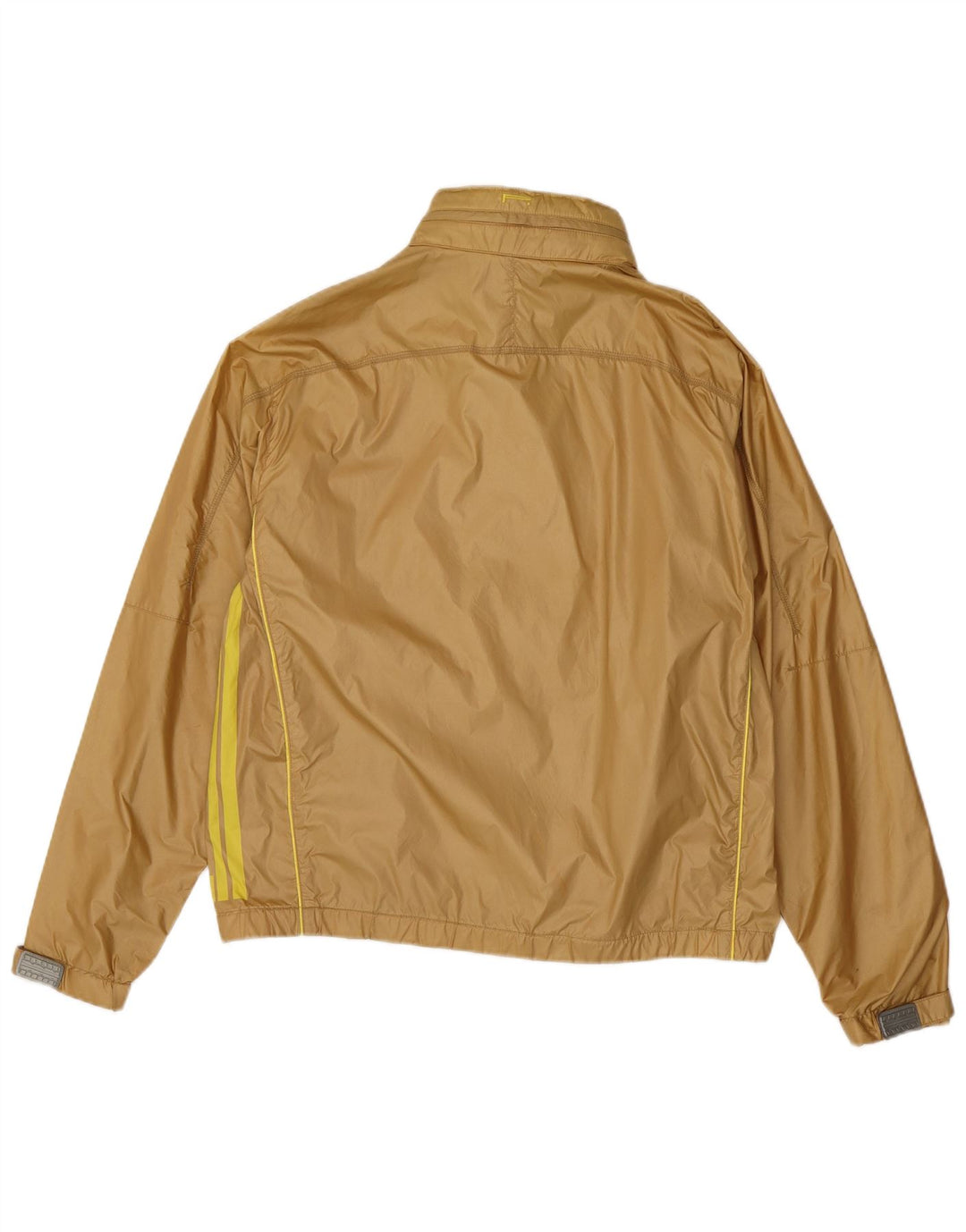 Vintage Herren Regenjacke mit Kapuze UK 40 Large Beige