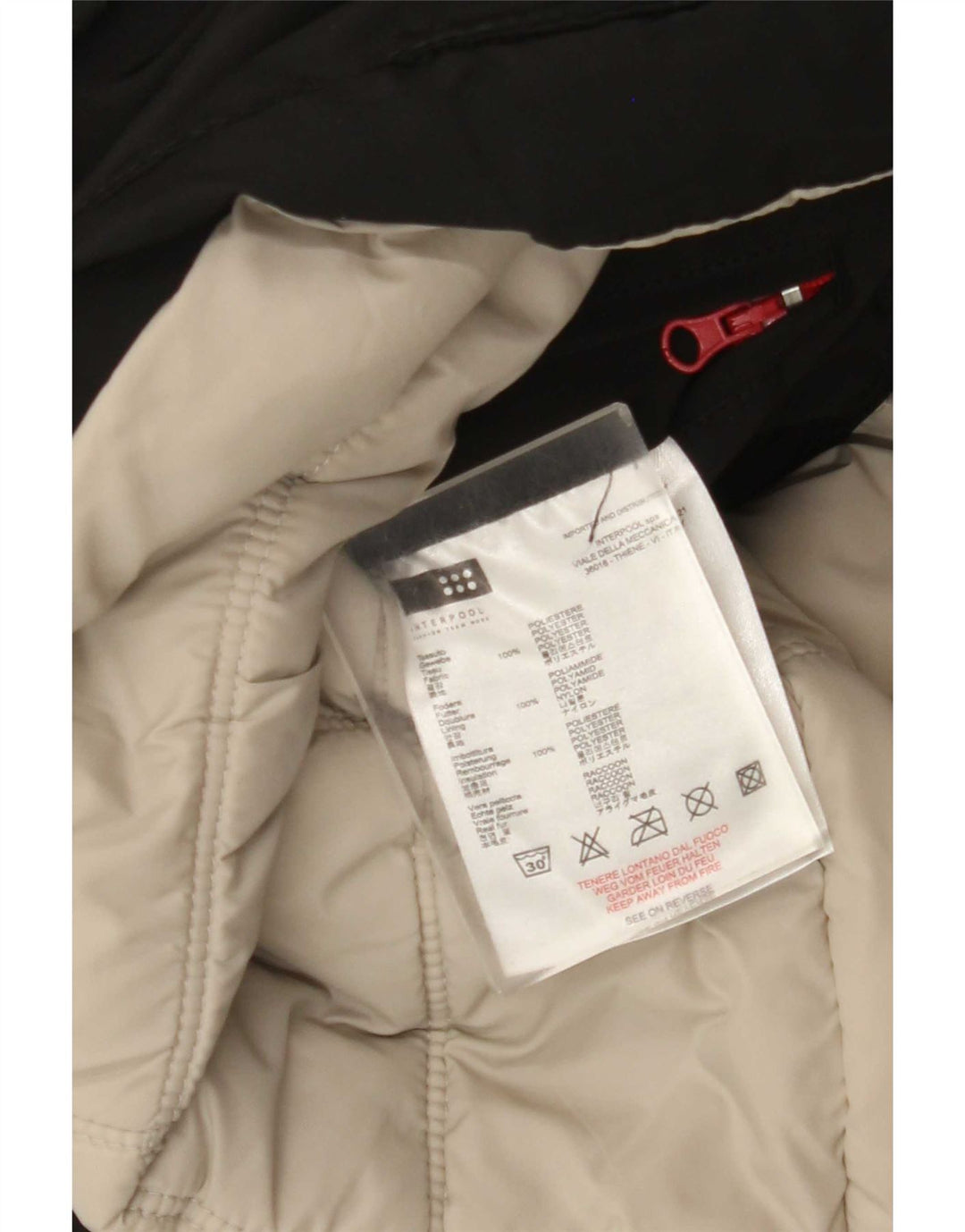Museum Damen-Utility-Jacke UK 14 Large Schwarz Polyester