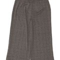 Marks & Spencer Damen-Hose, kurz geschnitten, UK 46, Größe L, W34, L24, grau kariert