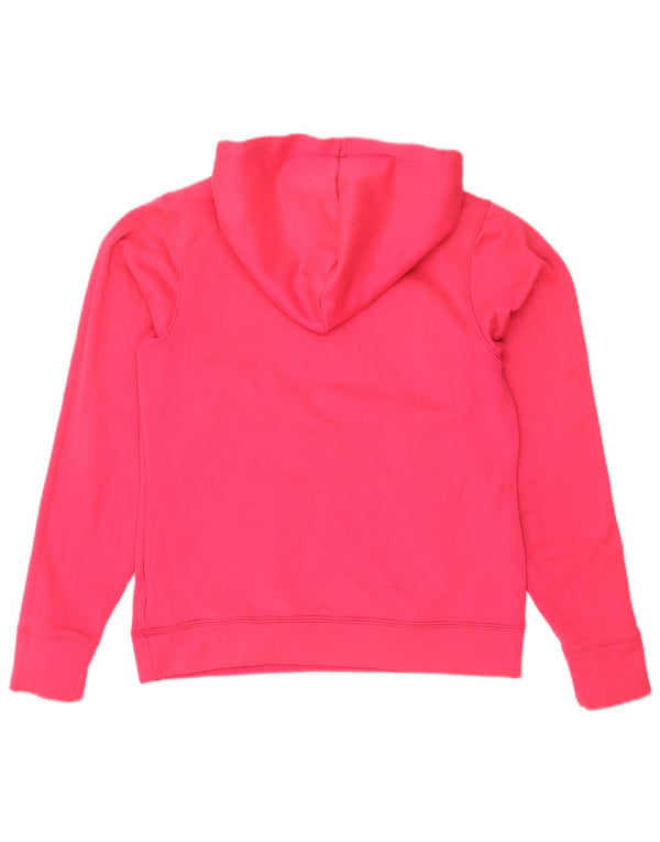 Under Armour Womens Graphic Hoodie Pullover UK 10 Small Rosa Polyester
