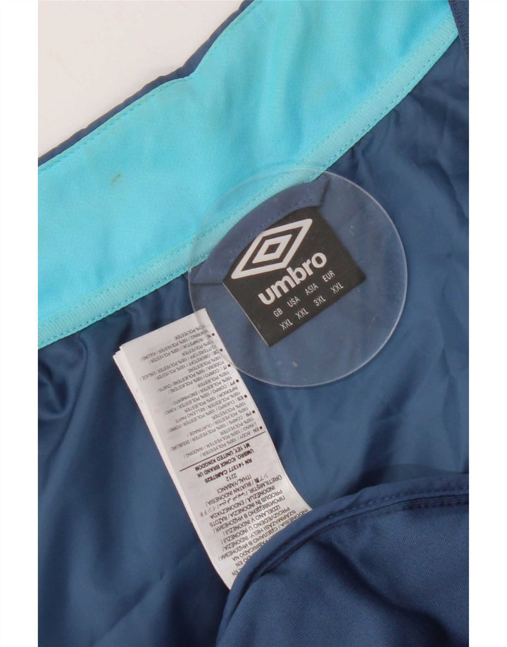 Umbro Herren Rugby England Wattierte Jacke UK 44 2XL Blau Polyester