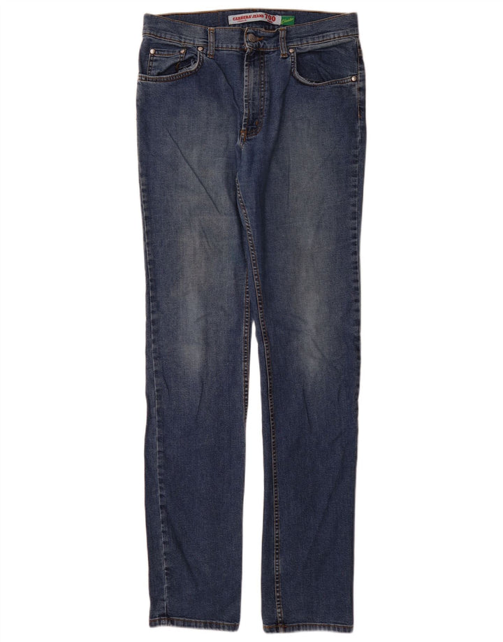Carrera Herren 700 Regular Slim Jeans W31 L34 Blaue Baumwolle