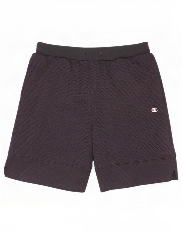 Champion Sportshorts für Jungen, 9–10 Jahre, mittelgroß, Schwarz