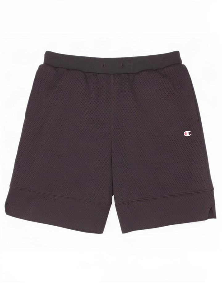 Champion Sportshorts für Jungen, 9–10 Jahre, mittelgroß, Schwarz