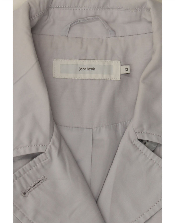 JOHN LEWIS Damen Trenchcoat UK 12 Mittelgrau