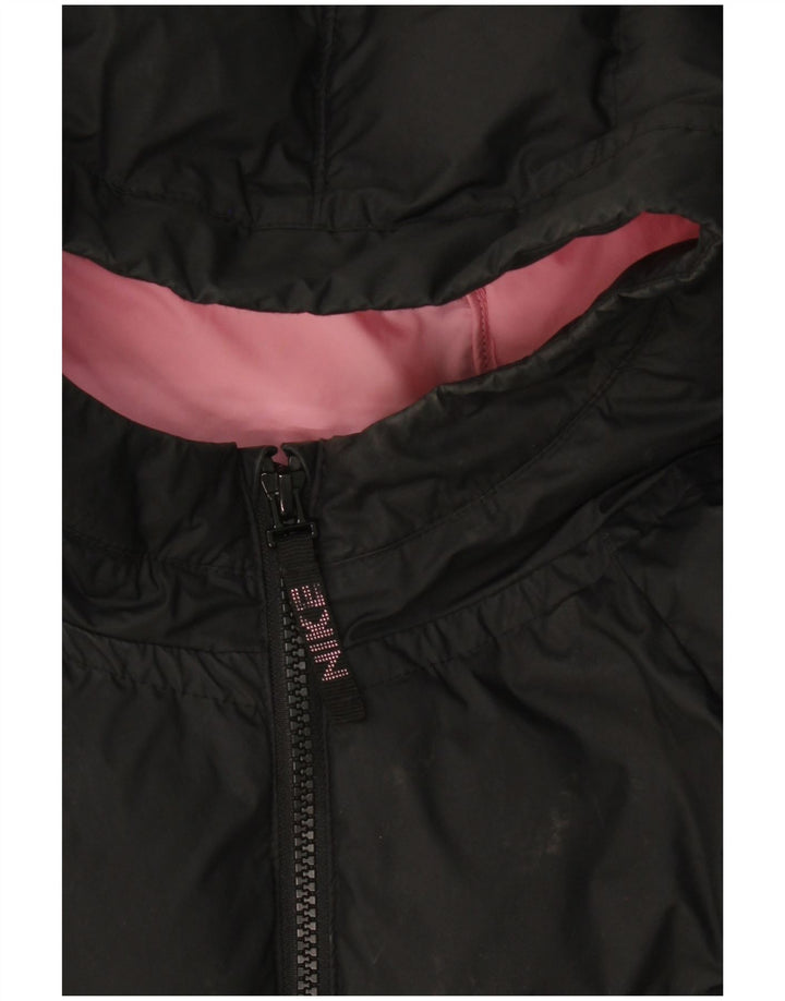 Nike Mädchen-Kapuzenjacke, gepolstert, 13–14 Jahre, XL, Schwarz, Polyester