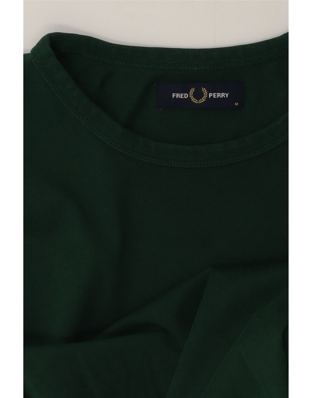 Fred Perry Herren T-Shirt Top Mittelgrün