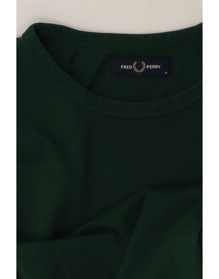 Fred Perry Herren T-Shirt Top Mittelgrün