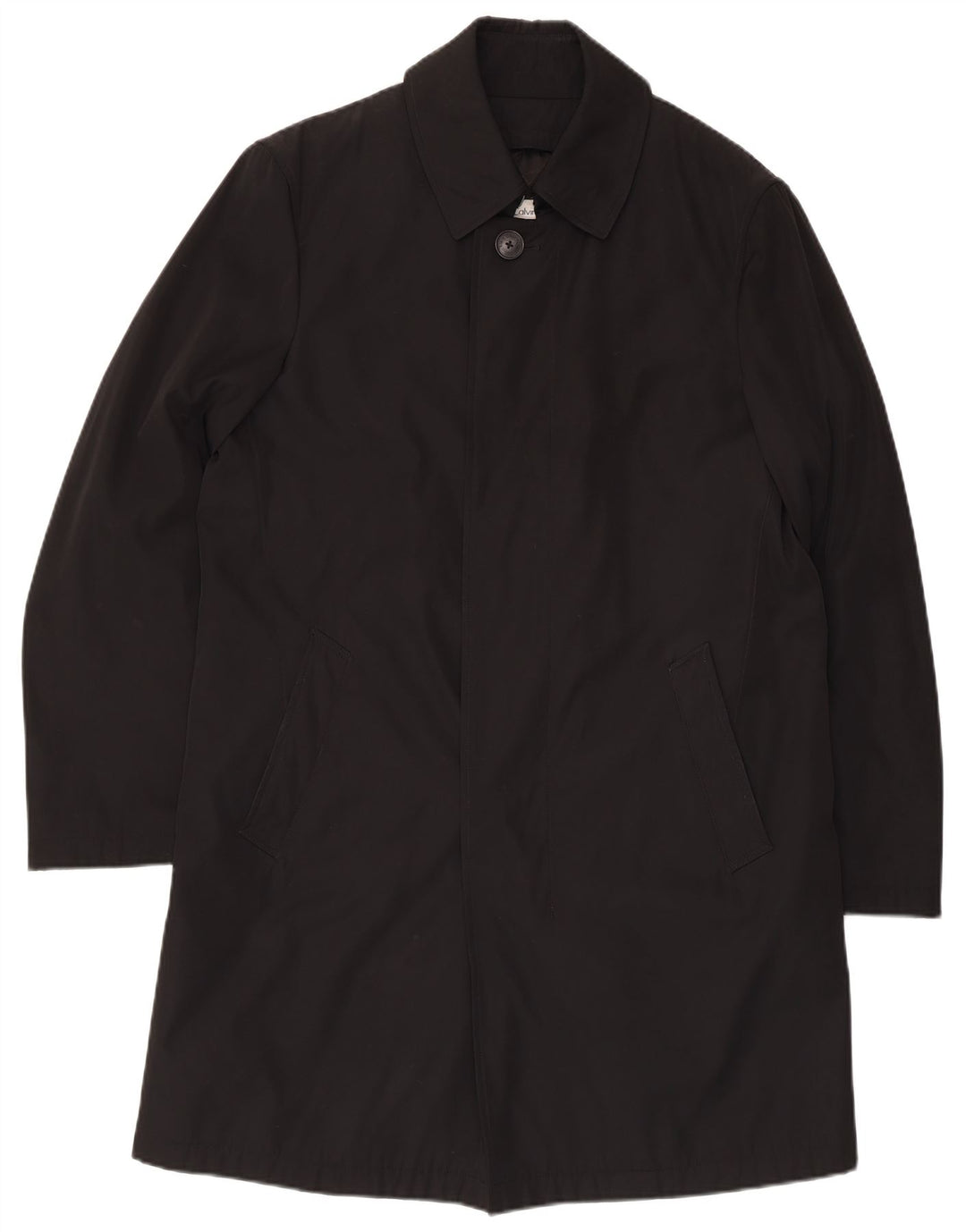 Calvin Klein Herrenmantel UK 40 Large Schwarz