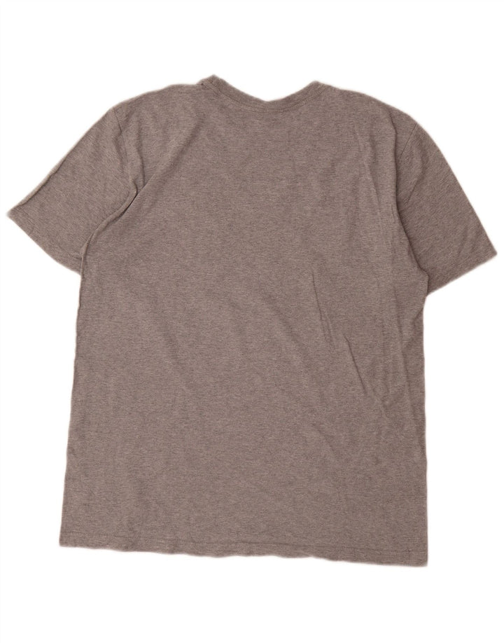Nike Herren-T-Shirt mit Grafik, groß, grau gefleckt