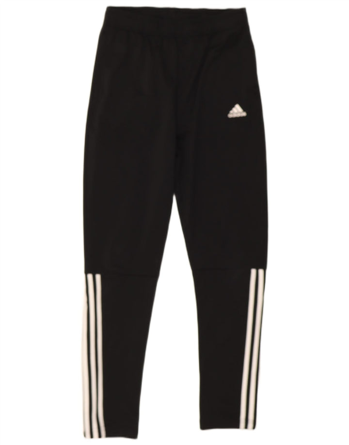 Adidas Trainingshose für Jungen, 13–14 Jahre, schwarzes Polyester