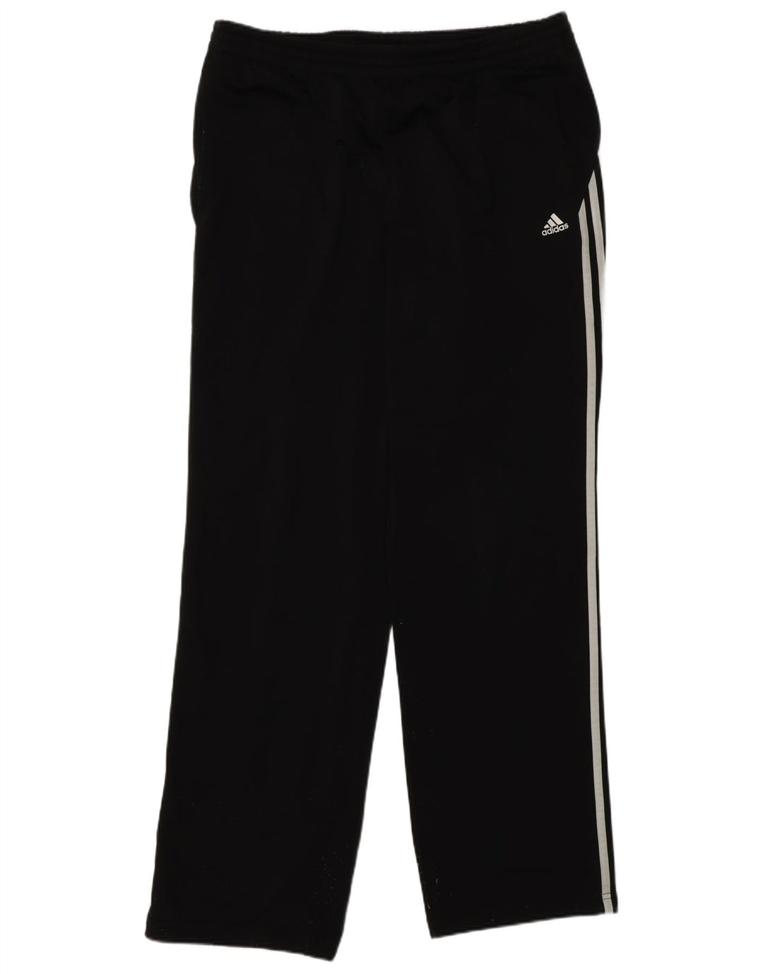 Adidas Herren-Trainingshose, groß, aus schwarzem Polyester