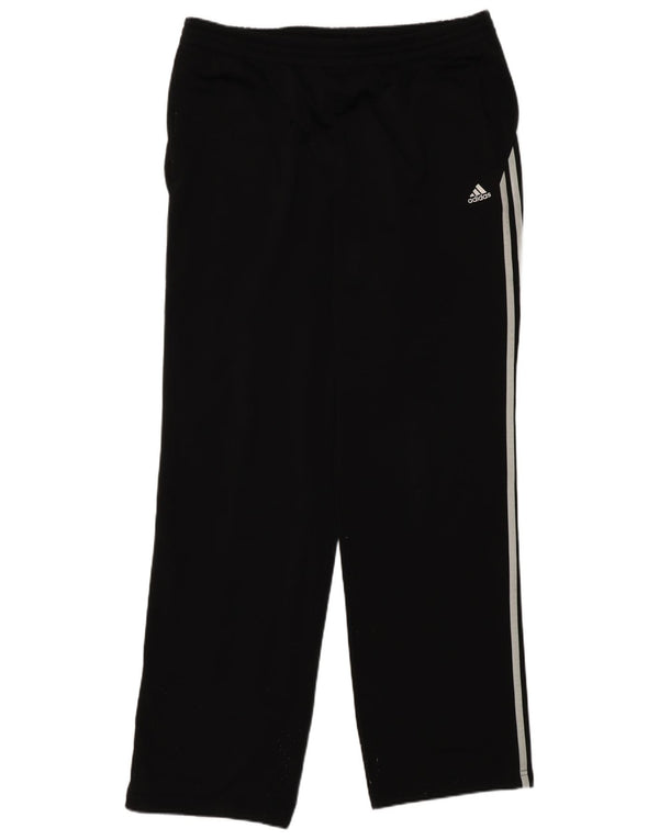 Adidas Herren-Trainingshose, groß, aus schwarzem Polyester