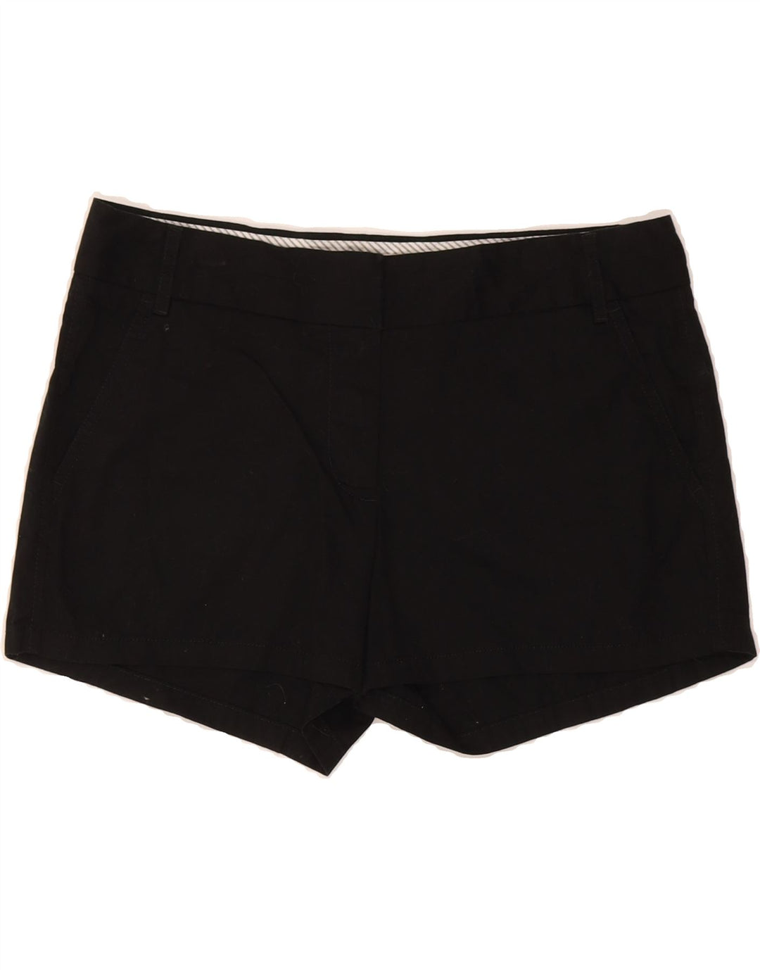 J. CREW Womens Chino Shorts US 8 Medium W32  Black Cotton Vintage J. Crew and Second-Hand J. Crew from Messina Hembry 