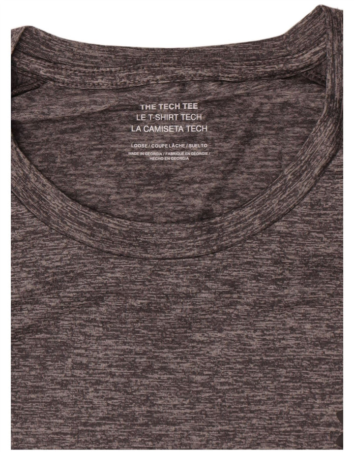 Under Armour Herren T-Shirt Top 2XL Grau geflecktes Polyester
