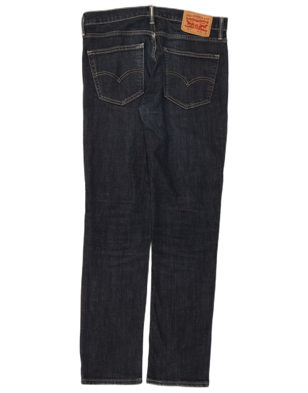 Levi's Herren 511 Slim Jeans W31 L32 Marineblaue Baumwolle