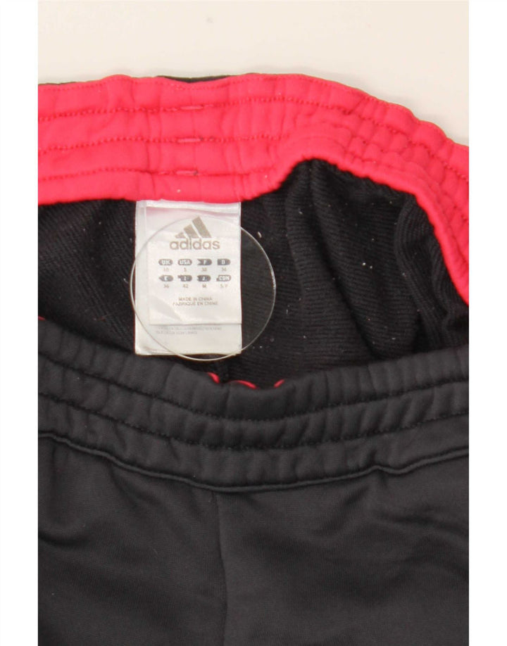 Adidas Damen Trainingshose UK 10 Small Grau Polyester